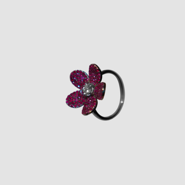 Lotus Flower Ring - Image 3